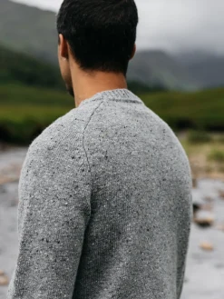 Flash Sale Finisterre Men's Furlong Crew Sweater GreyMarl