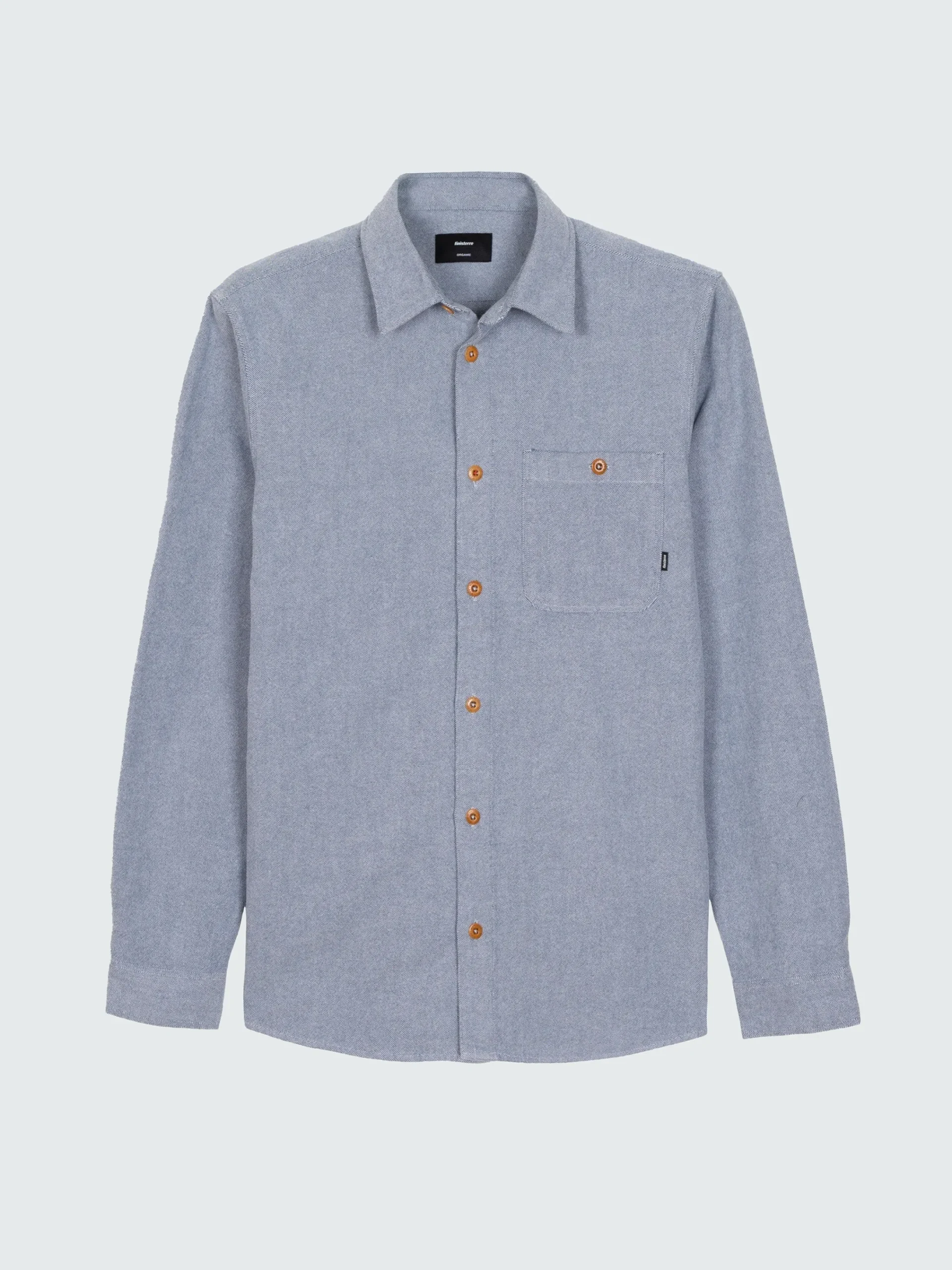 Fashion Finisterre Men's Gylly Shirt IndigoDobby