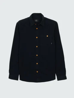 New Finisterre Men's Gylly Shirt Black