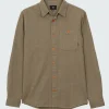 Cheap Finisterre Men's Gylly Shirt WillowGreen