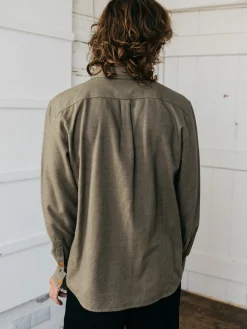 Cheap Finisterre Men's Gylly Shirt WillowGreen