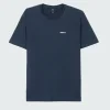Hot Finisterre Men's Harlyn Logo T-Shirt Navy