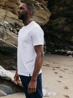 Fashion Finisterre Men's Harlyn T-Shirt White