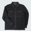 Outlet Finisterre Men's Hegen Fleece Shirt Raven