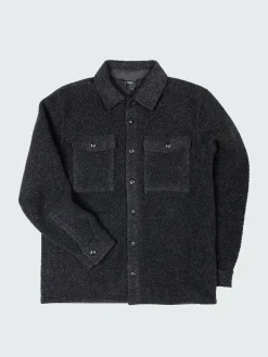 Outlet Finisterre Men's Hegen Fleece Shirt Raven