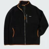 Sale Finisterre Men's Hegen Full Zip Fleece RavenBlack