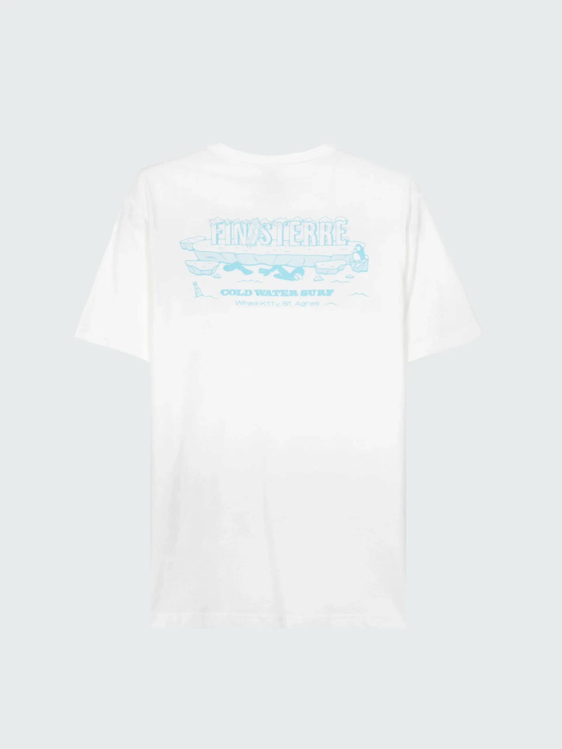 Best Finisterre Men's Ice Cold T-Shirt White
