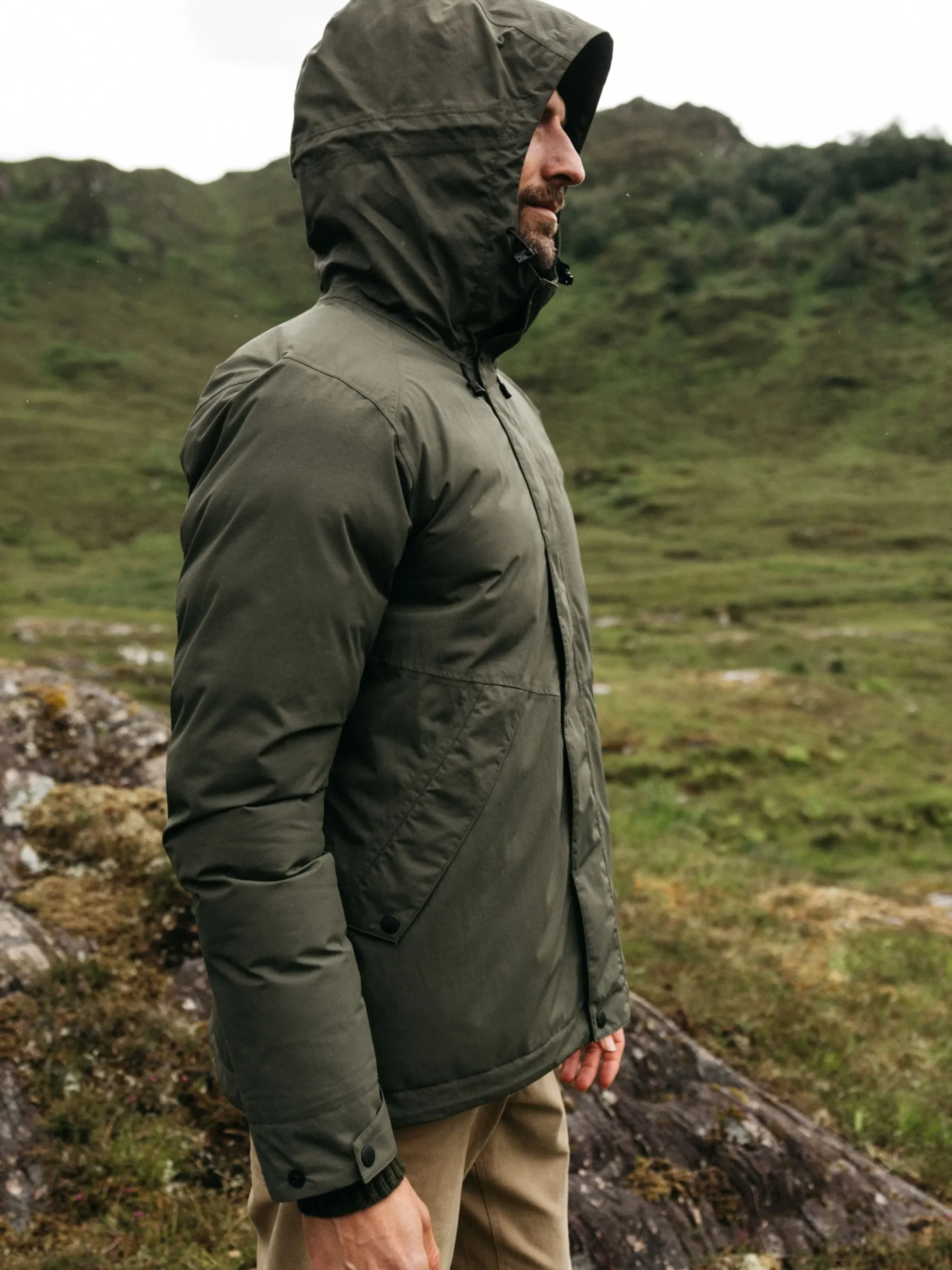 Sale Finisterre Men's Ignis Jacket Olive