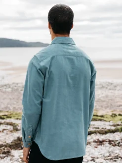 Flash Sale Finisterre Men's Jetty Cord Shirt OceanStorm