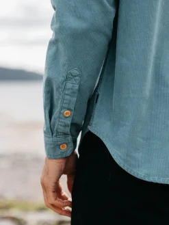 Flash Sale Finisterre Men's Jetty Cord Shirt OceanStorm