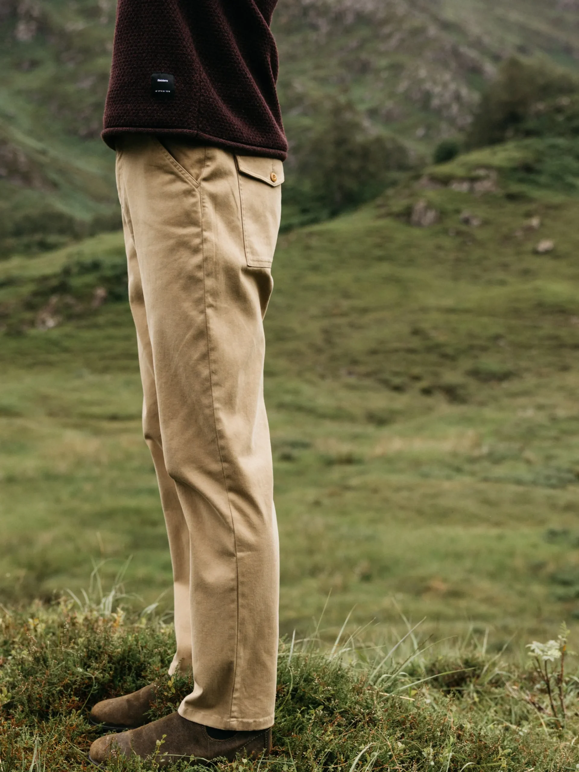 Shop Finisterre Men's Koerner Pant Flint