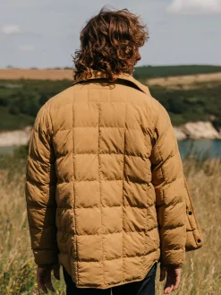 Best Finisterre Men's Lapwing Shirt Wheat