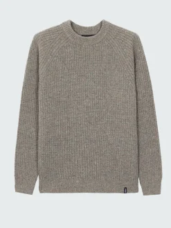 Outlet Finisterre Men's Mora Knit Sweater WildSage