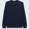 Online Finisterre Men's Mora Knit Sweater Navy