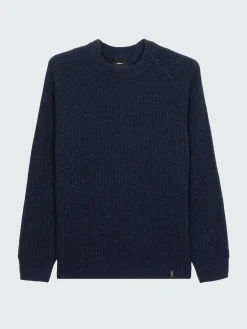 Online Finisterre Men's Mora Knit Sweater Navy