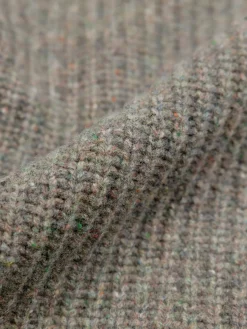 Outlet Finisterre Men's Mora Knit Sweater WildSage