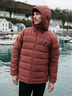 Flash Sale Finisterre Men's Nebulas Insulated Jacket DarkRosewood