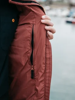 Flash Sale Finisterre Men's Nebulas Insulated Jacket DarkRosewood
