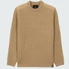 Best Sale Finisterre Men's Needus Patched Crew Knit Sweater Flint