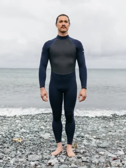 Flash Sale Finisterre Men's Nieuwland 5.5/4.5mm Yulex® Back Zip Wetsuit Ink