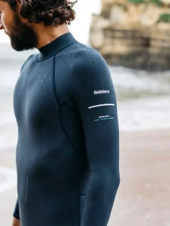 Discount Finisterre Men's Nieuwland 2mm Yulex® Back Zip Long Sleeve Spring Suit DarkOzone