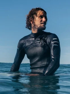 Flash Sale Finisterre Men's Nieuwland 3.5/2.5mm Yulex® Chest Zip Wetsuit Ink