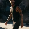 Hot Finisterre Men's Nieuwland 2mm Yulex® Sleeveless Spring Suit Black