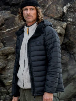 Hot Finisterre Men's Nimbus Hooded Jacket Black
