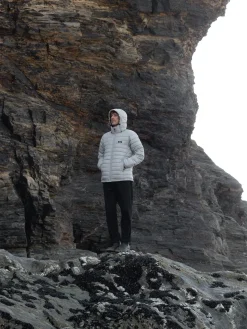 New Finisterre Men's Nimbus Hooded Jacket Whale