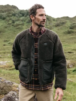 Sale Finisterre Men's Orsik Fleece Jacket RavenBlack
