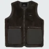 Outlet Finisterre Men's Orsik Fleece Vest RavenBlack