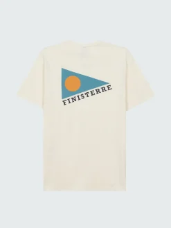Sale Finisterre Men's Pendant T-Shirt Ecru