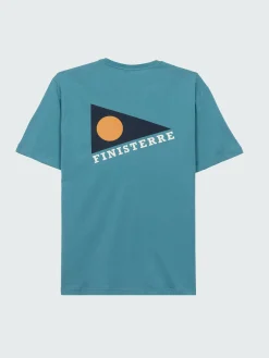 Shop Finisterre Men's Pendant T-Shirt OceanStorm