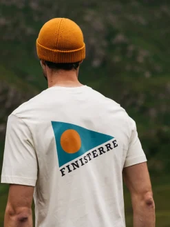 Sale Finisterre Men's Pendant T-Shirt Ecru