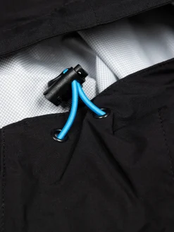 Fashion Finisterre Men's Rainbird Waterproof Jacket Black
