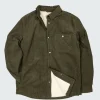 Best Sale Finisterre Men's Rigger Fleece Lined Jacket Olive
