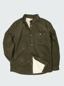 Best Sale Finisterre Men's Rigger Fleece Lined Jacket Olive
