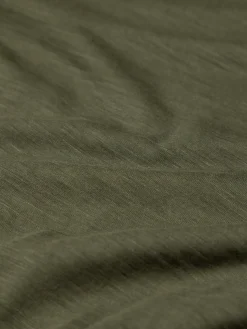 Hot Finisterre Men's Seeker Merino Long Sleeve T-Shirt Olive