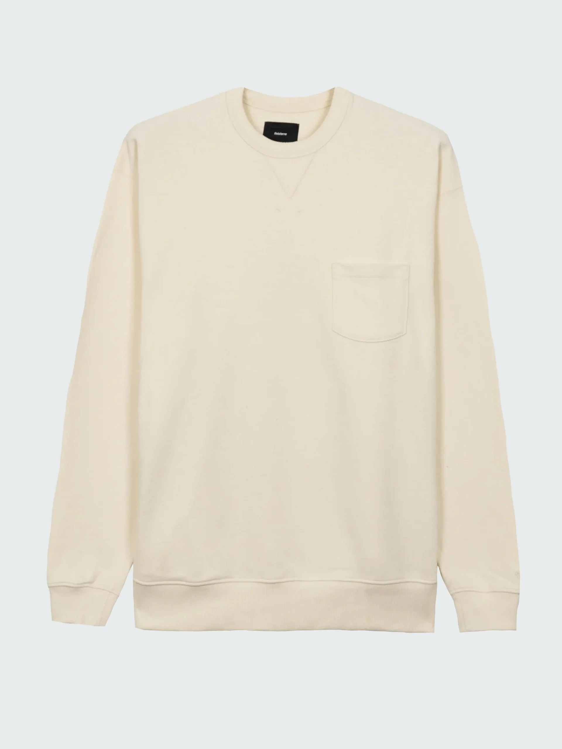 Clearance Finisterre Men's Serpentine Sweatshirt Ecru