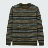 New Finisterre Men's Shetland Fair Isle Sweater Multi