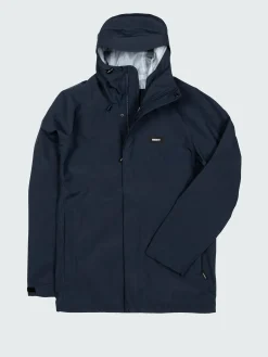 Outlet Finisterre Men's Skybird Waterproof Jacket Navy