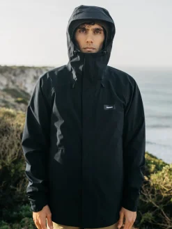 Online Finisterre Men's Skybird Waterproof Jacket Black