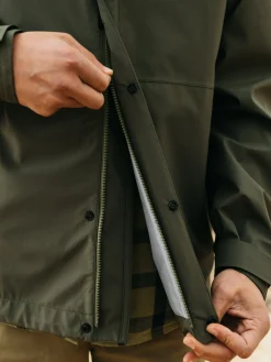 Hot Finisterre Men's Skybird Waterproof Jacket Olive