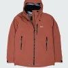 Outlet Finisterre Men's Stormbird Waterproof Jacket DarkRosewood