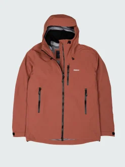 Outlet Finisterre Men's Stormbird Waterproof Jacket DarkRosewood