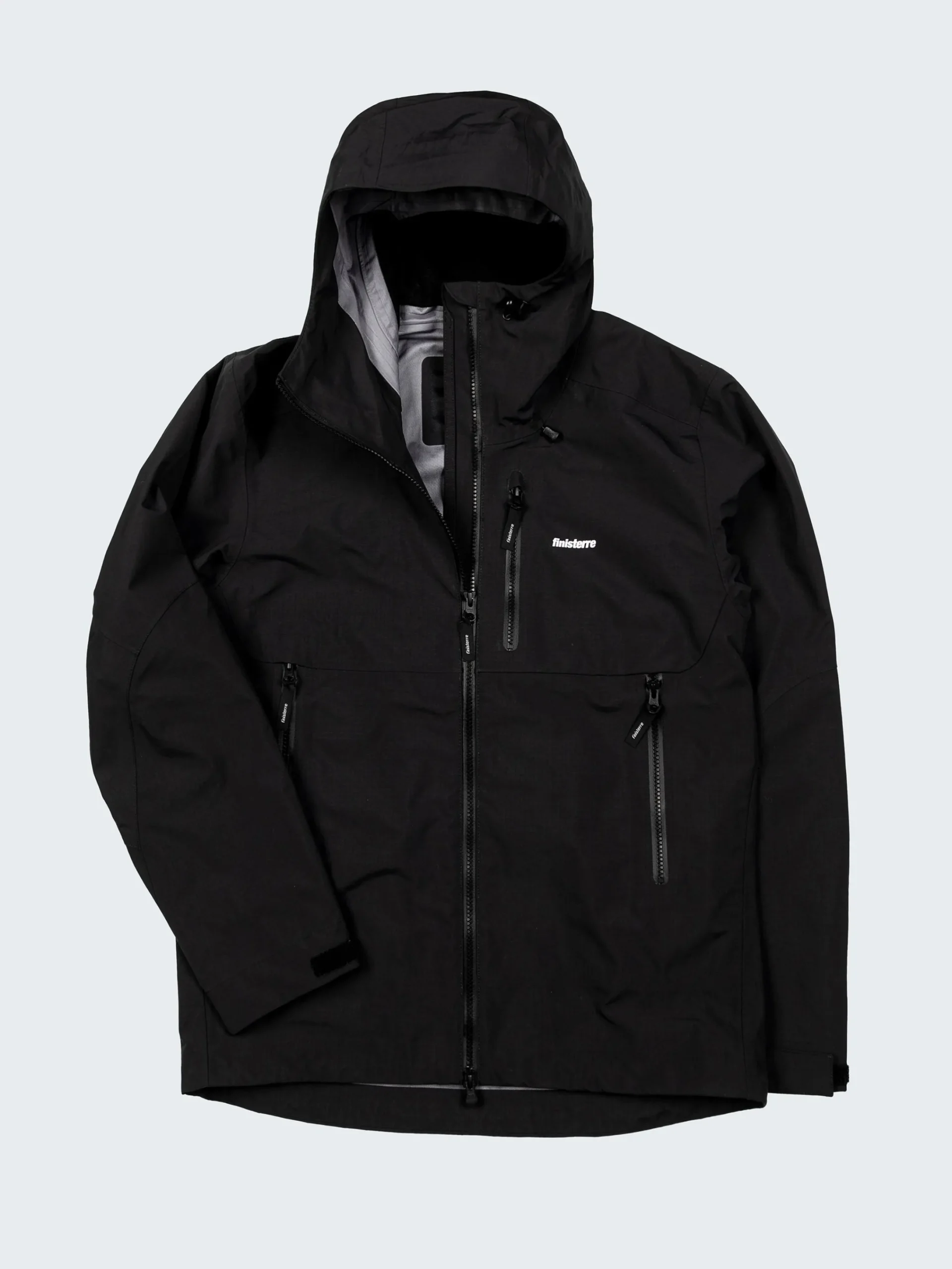 Hot Finisterre Men's Stormbird Waterproof Jacket Black
