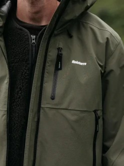 Fashion Finisterre Men's Stormbird Waterproof Jacket Olive