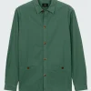 Discount Finisterre Men's Tonkin Work Shirt PineShadow