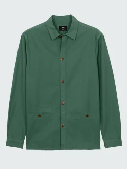 Discount Finisterre Men's Tonkin Work Shirt PineShadow
