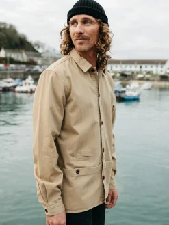 Cheap Finisterre Men's Tonkin Work Shirt Flint